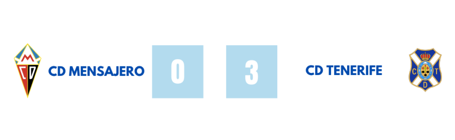 Resultados Jornada 1 | III Torneo U19 Bonita Cantepro 2026 Resultados de la Jornada 1 del III Torneo U19 Bonita Cantepro, disputada el 3 de agosto de 2026: C.D. Mensajero 0-3 C.D. Tenerife, Valencia